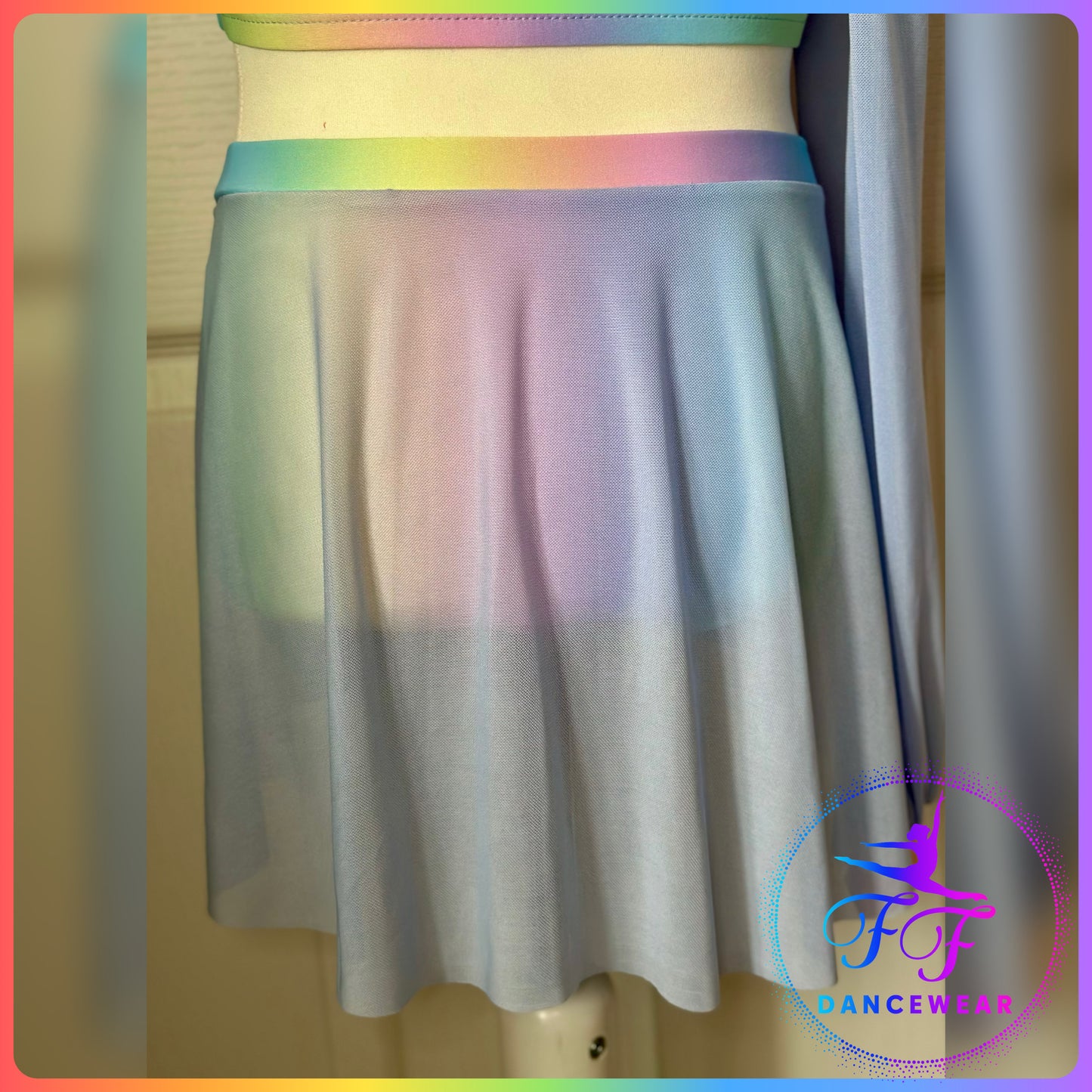 MELODY - Pastel Rainbow Lyrical / Contemporary Dance Costume