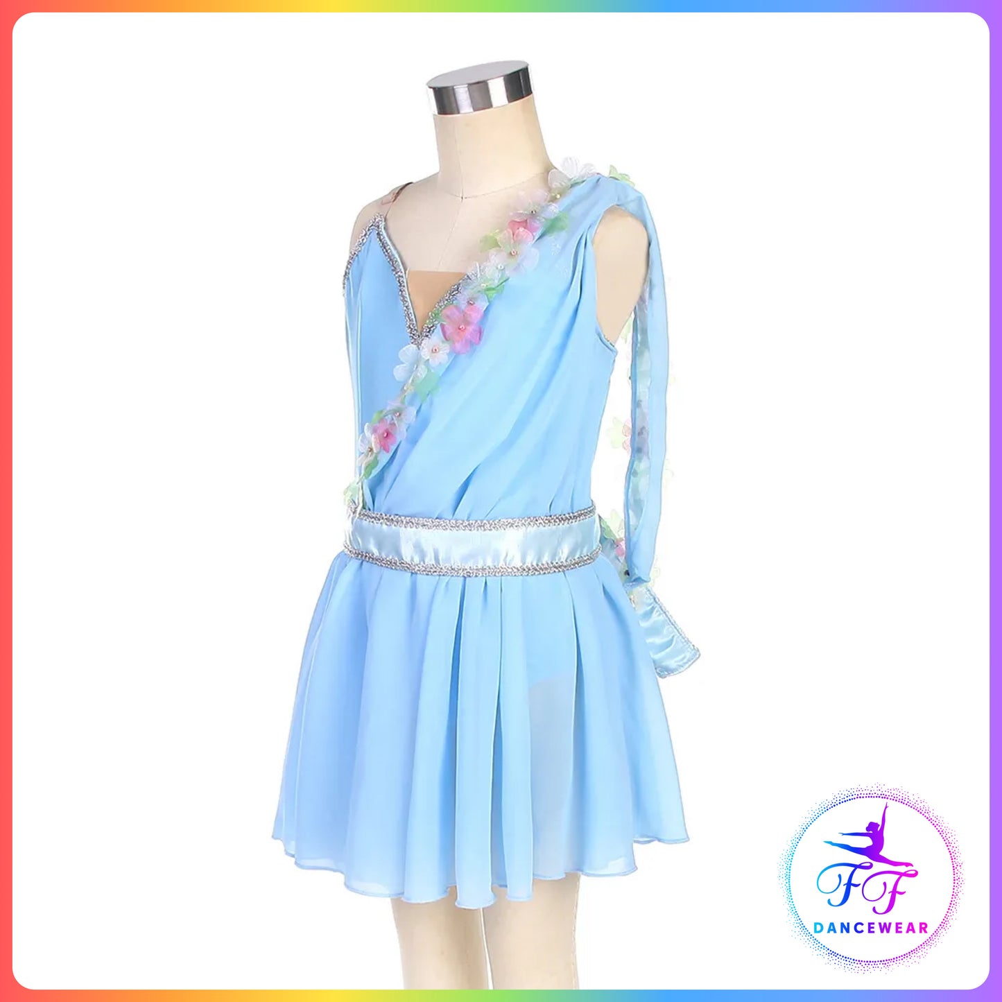 Greek Style Ballet Dress Ivory / Blue / Pink (Child & Adult Sizes)