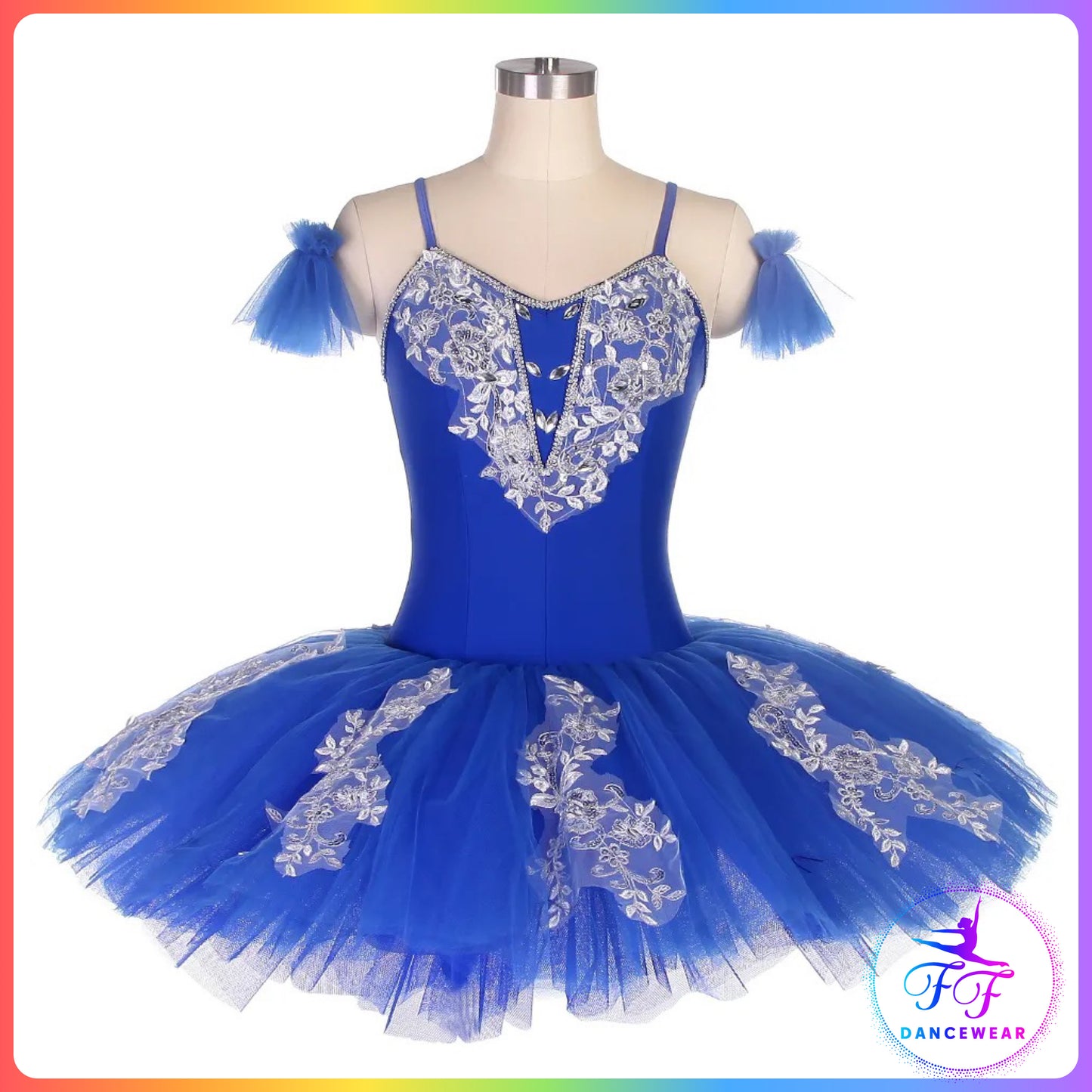 Decorated Bell Ballet Tutu Sky / Blue / Pink / Purple (Child & Adult Sizes)
