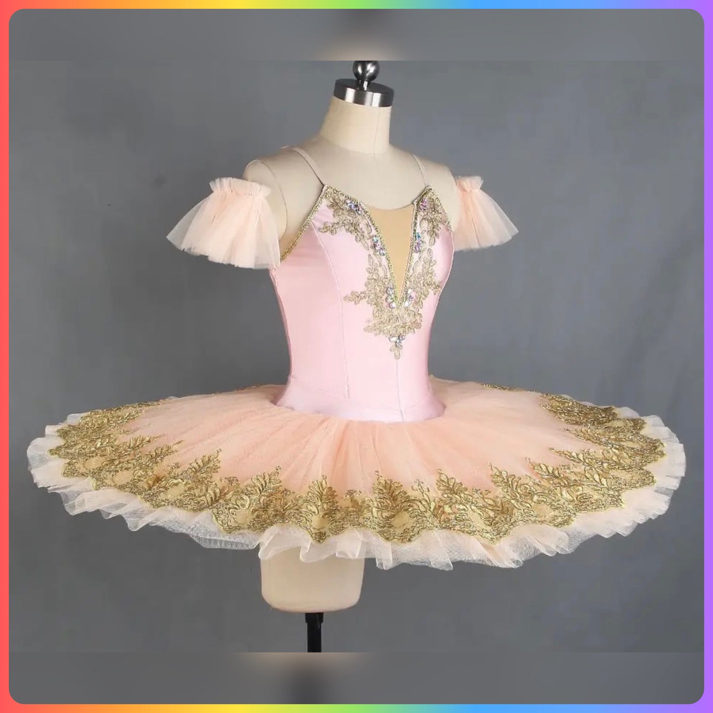 Pale Pink Professional Ballet Pancake Tutu (Child & Adult Sizes)