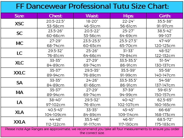 Aqua Velvet Professional Ballet Pancake Tutu (Child & Adult sizes)