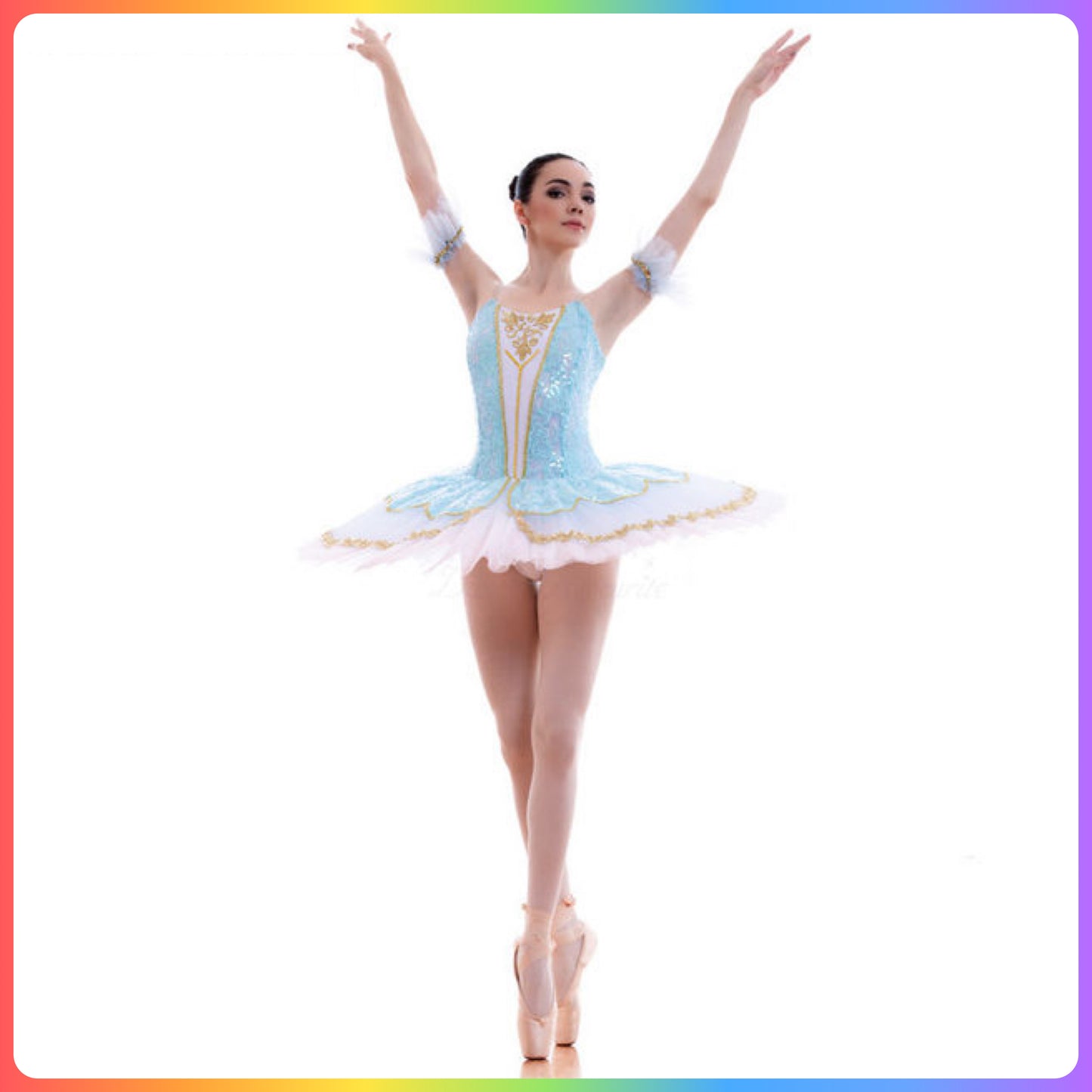 Sequin Professional Stretch Ballet Pancake Tutu (Child & Adult Sizes)